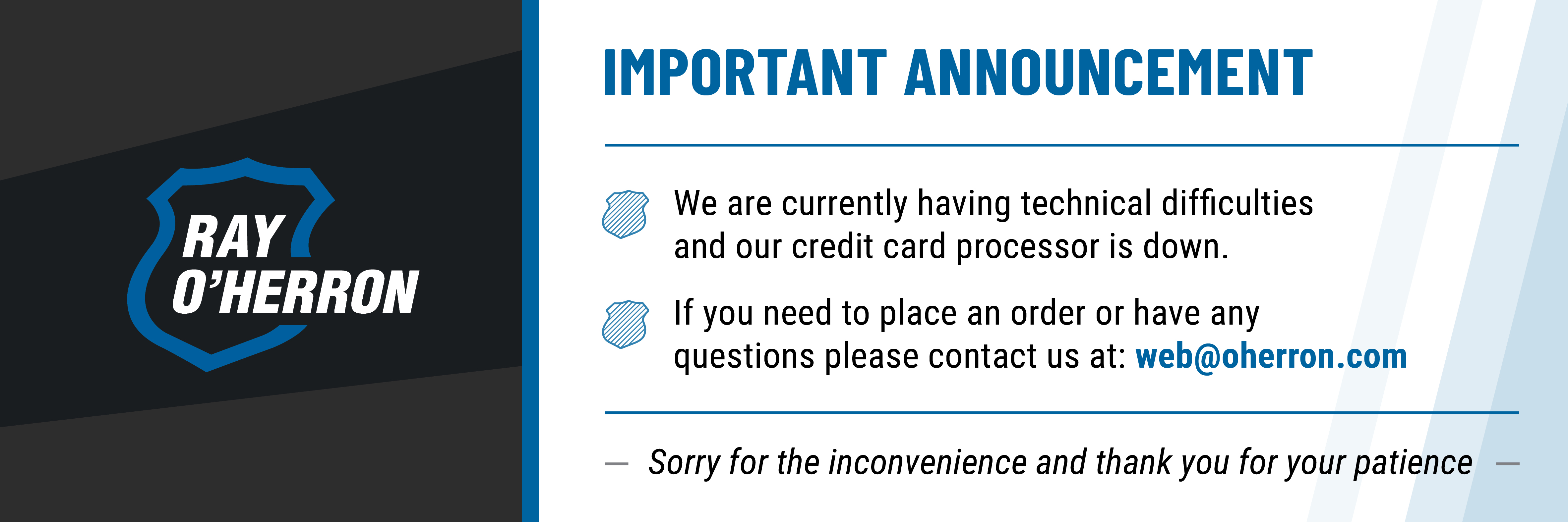 Payment Processor Down